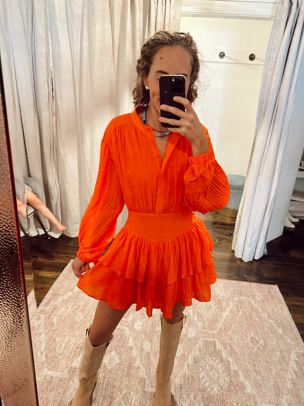 Orange Dress