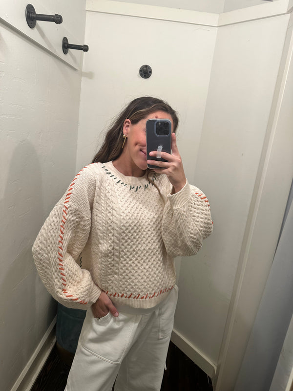 Pumpkin patch sweater