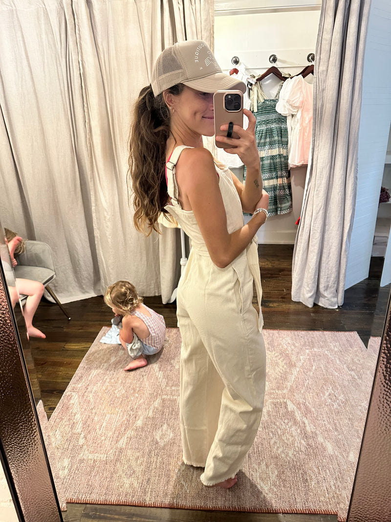 Gia Belted Overalls