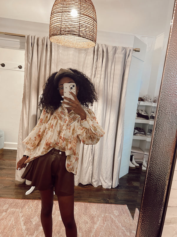 Natural Coral Top