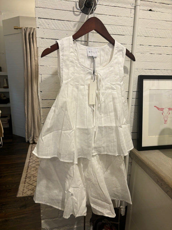 Preppy Pleated SET