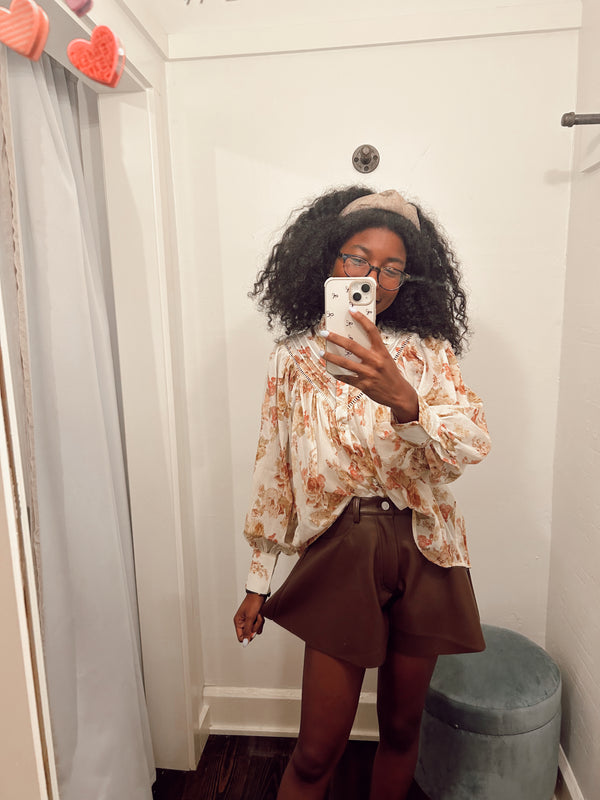 Natural Coral Top