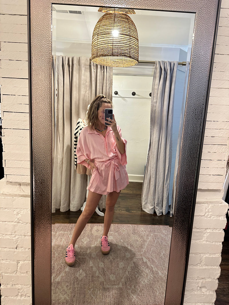 Pinky Pink Romper