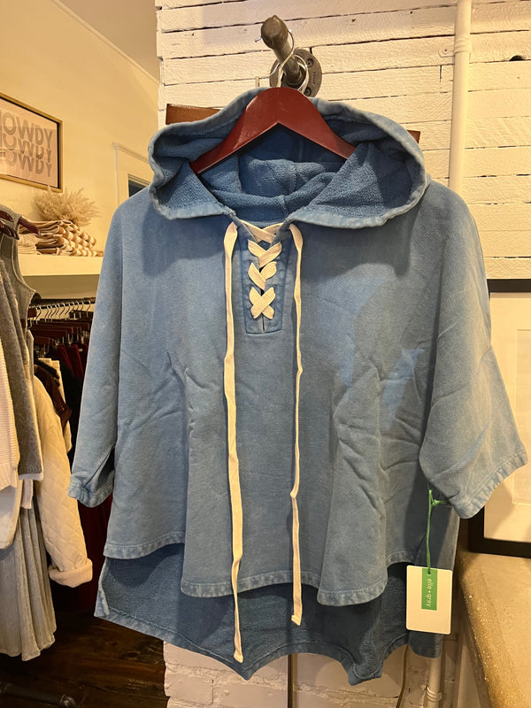 Azure Blue Hoodie