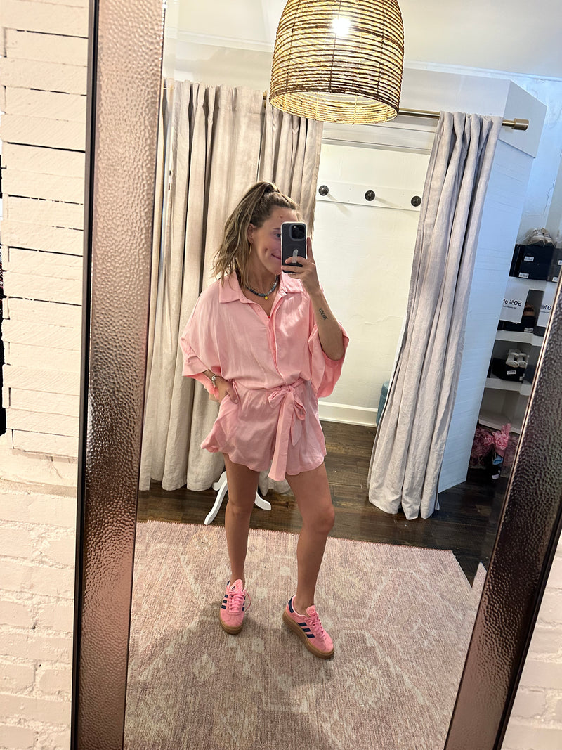 Pinky Pink Romper