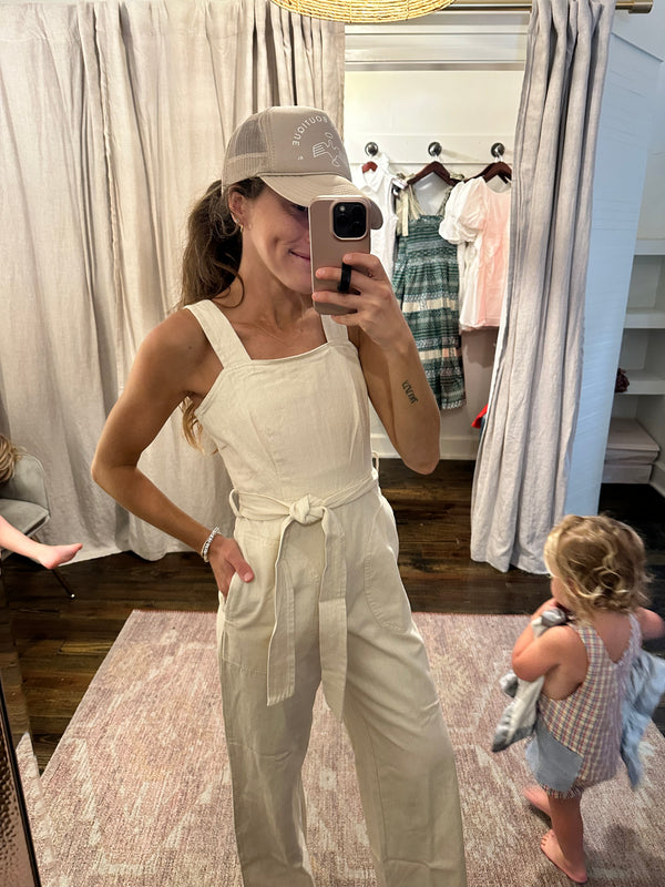 Gia Belted Overalls