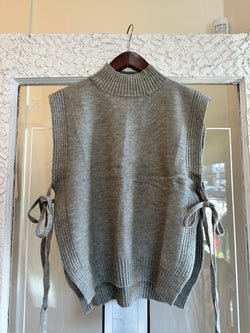 Grey Girlie Vest