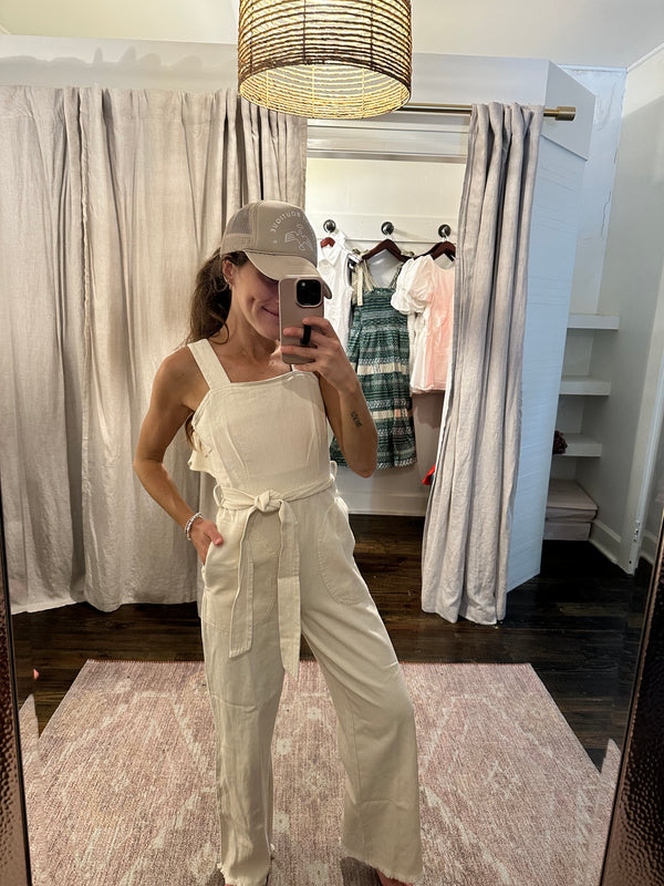 Gia Belted Overalls