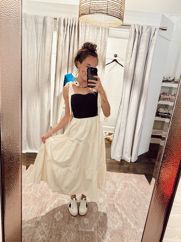 Oyster Midi Dress