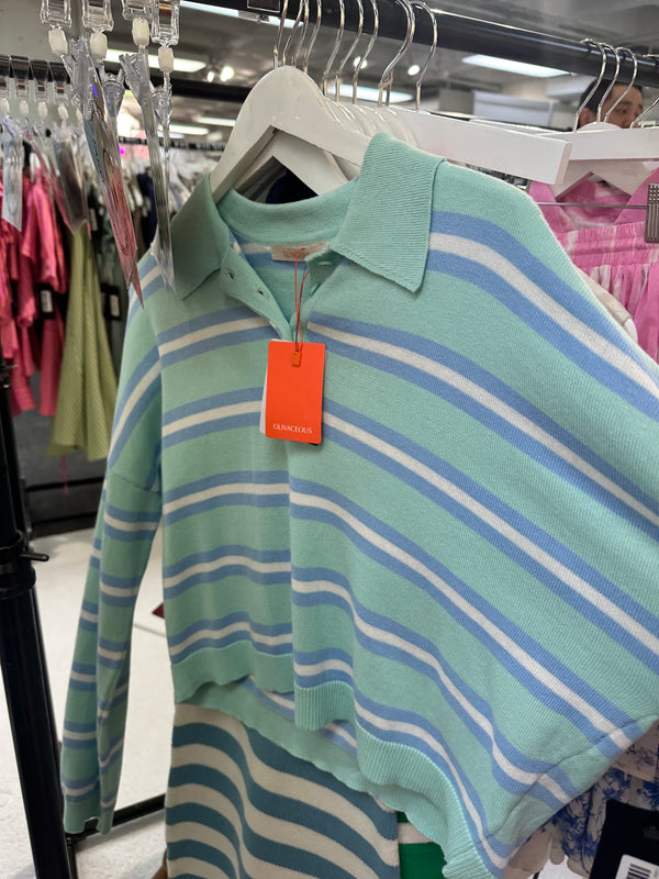 Minty fresh pullover