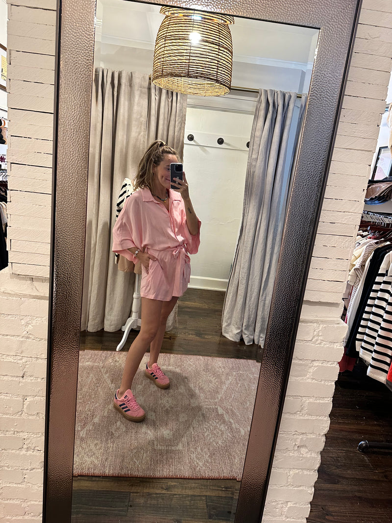 Pinky Pink Romper