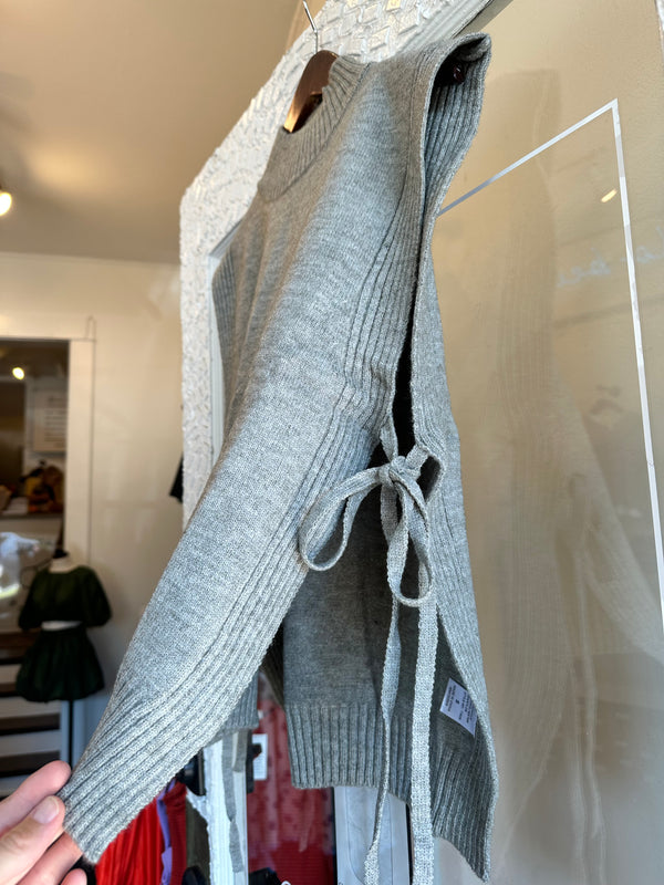 Grey Girlie Vest