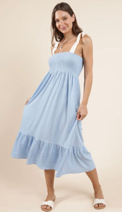 Sky Blue Midi