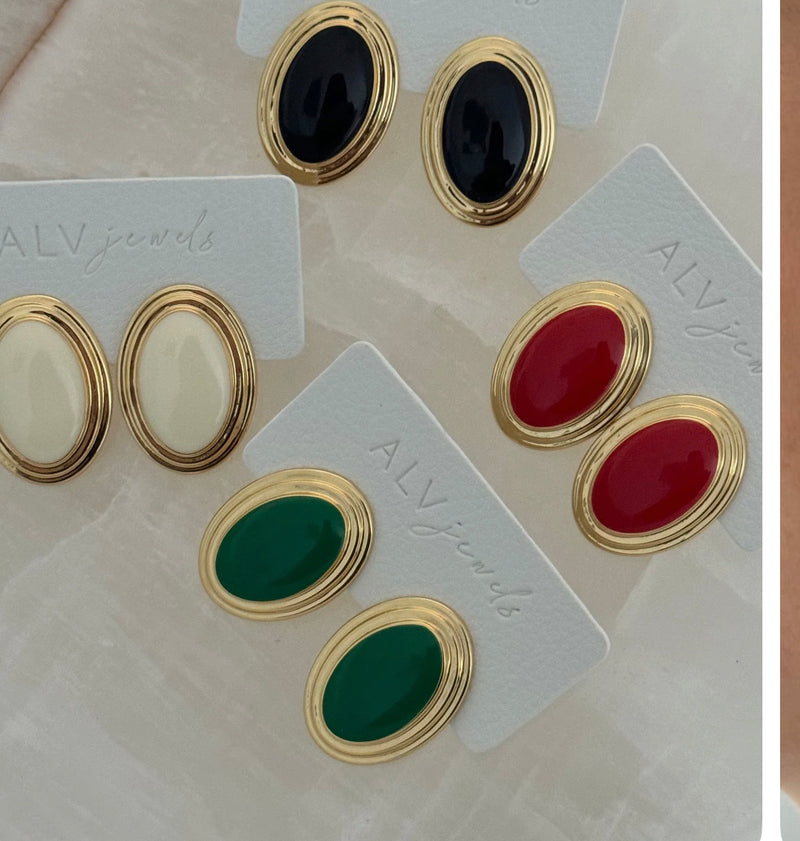 Joy Enamel Studs