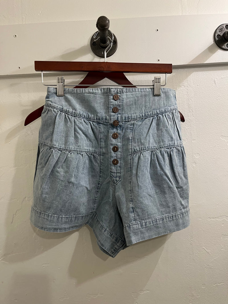 Denim Cowgirl Shorts
