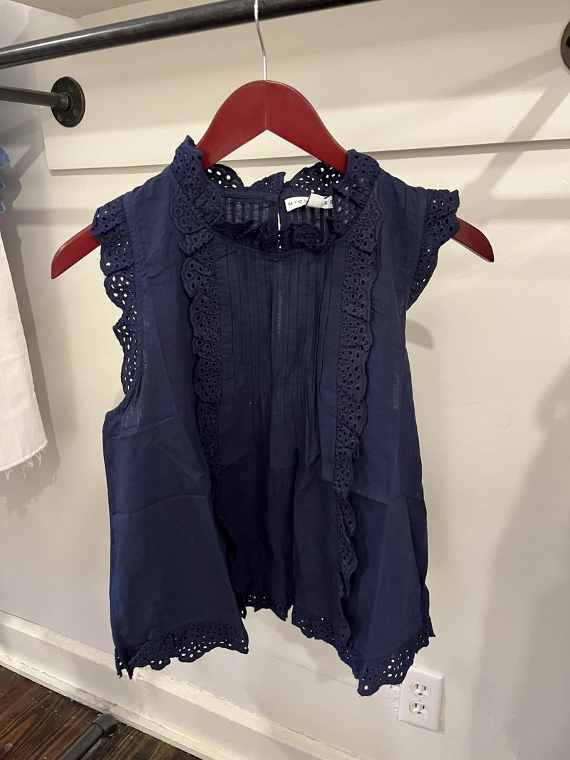 Navy Girl Blouse