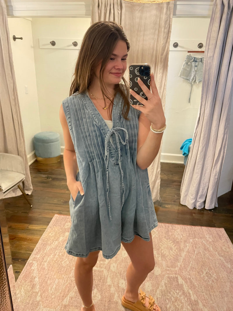 Denim Dreams Romper