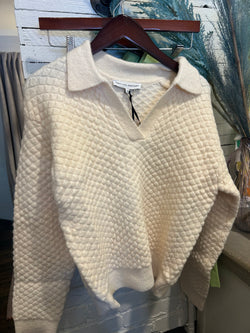 Textured Girlie Sweater