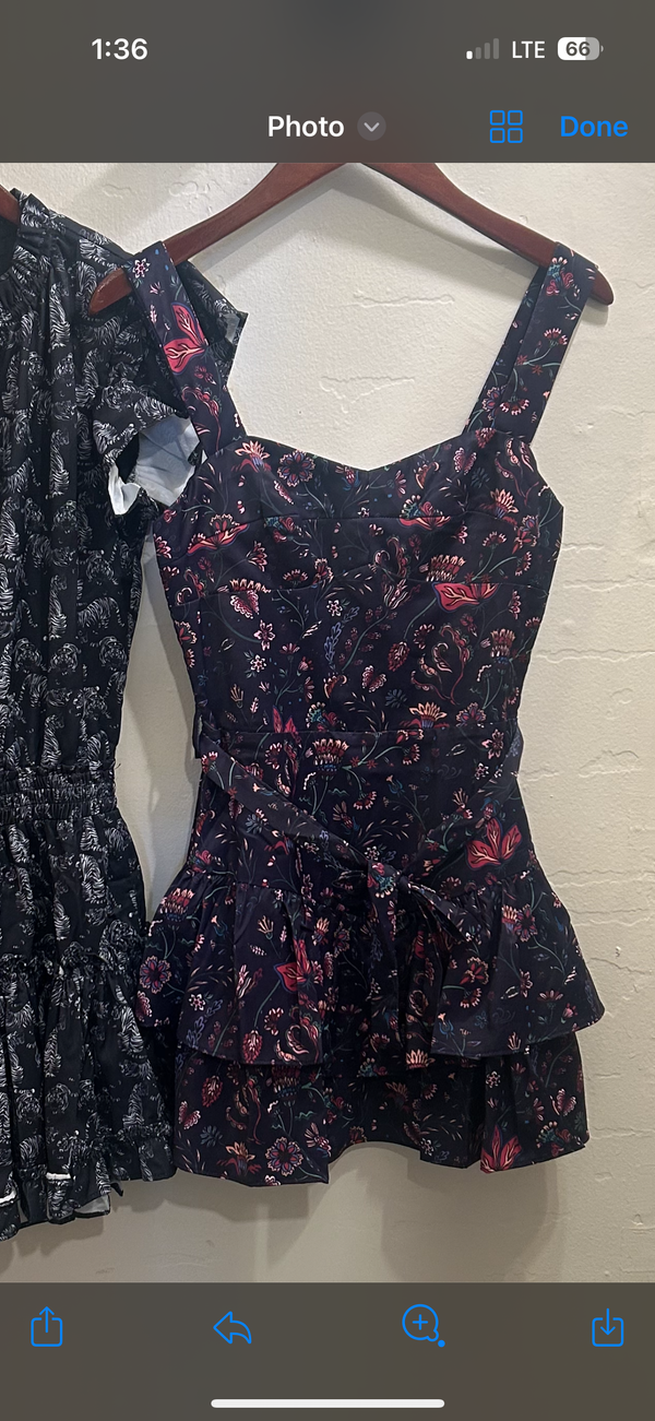 Floral Symphony Romper