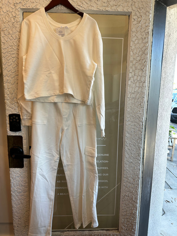 Becca Off White Pants