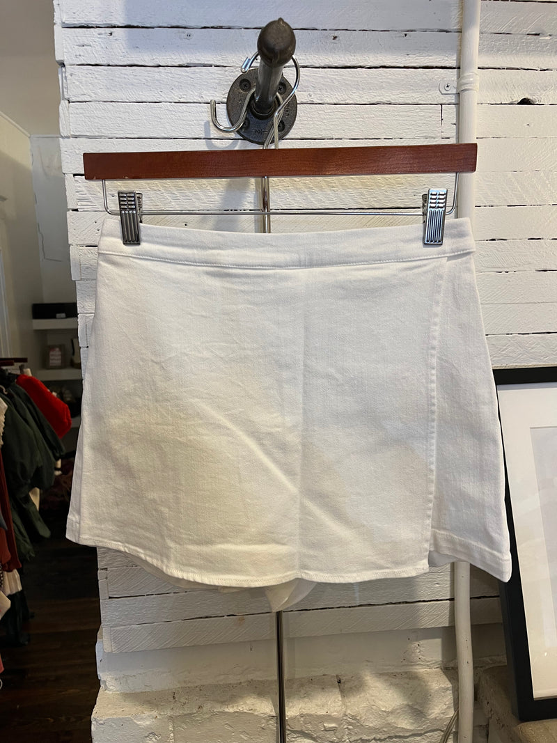 Clear Eyes White Skirt