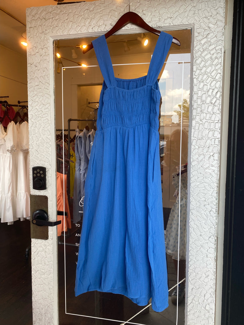 Palace Blue Midi Dress