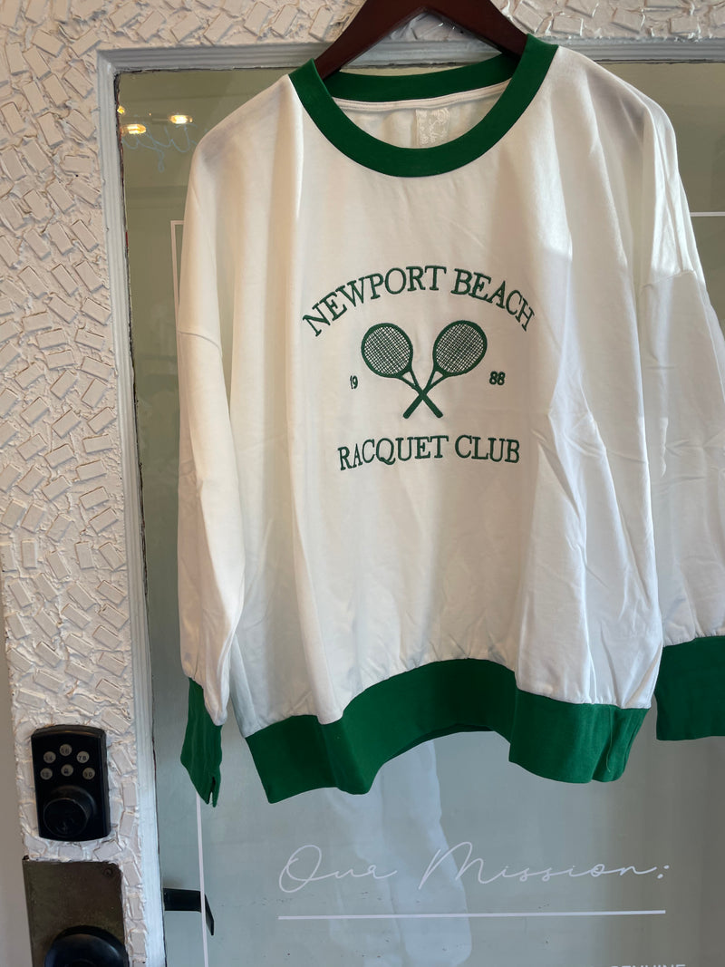 Racquet Club Pullover