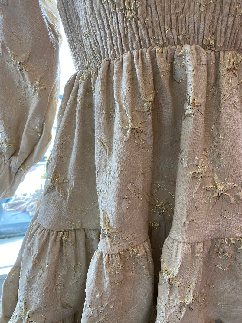 Smocked Detail Dress