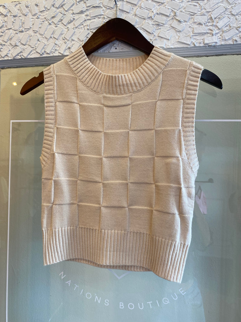 Ivory Keys Sweater Vest