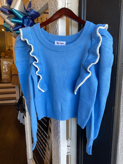Ruffle Girl Sweater